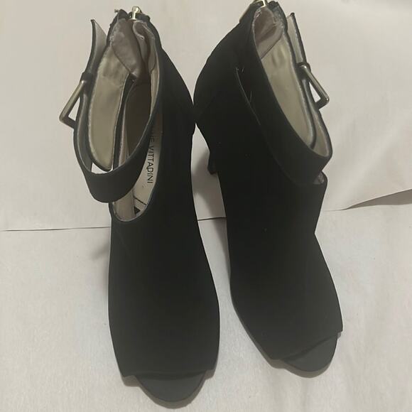 ADRIENNE VITTADINI GAIL PEEP‎ TOE SHOES SIZE 9M - Picture 1 of 8